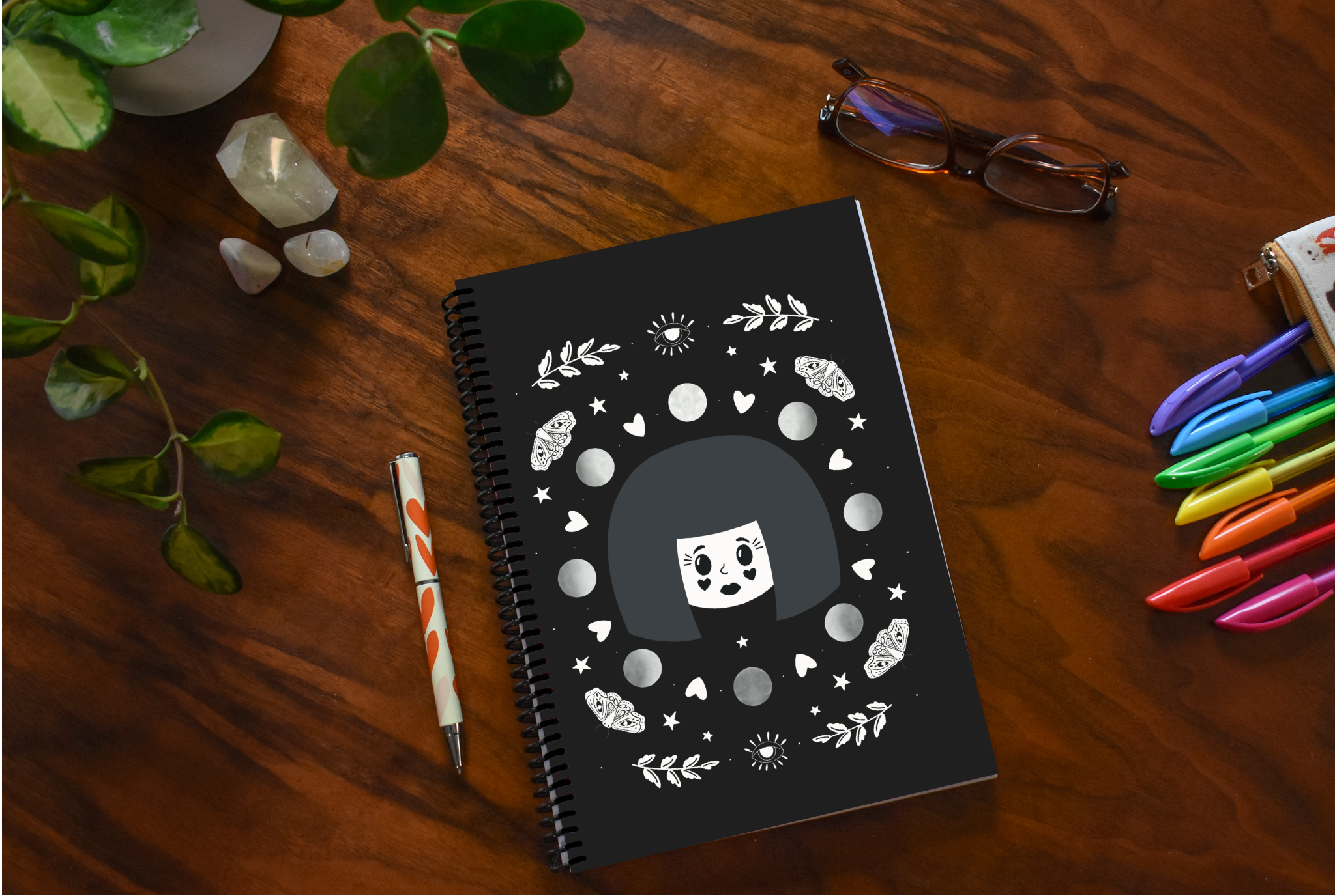MoonChild - 2026/27 Undated 52-Week Goal Planner