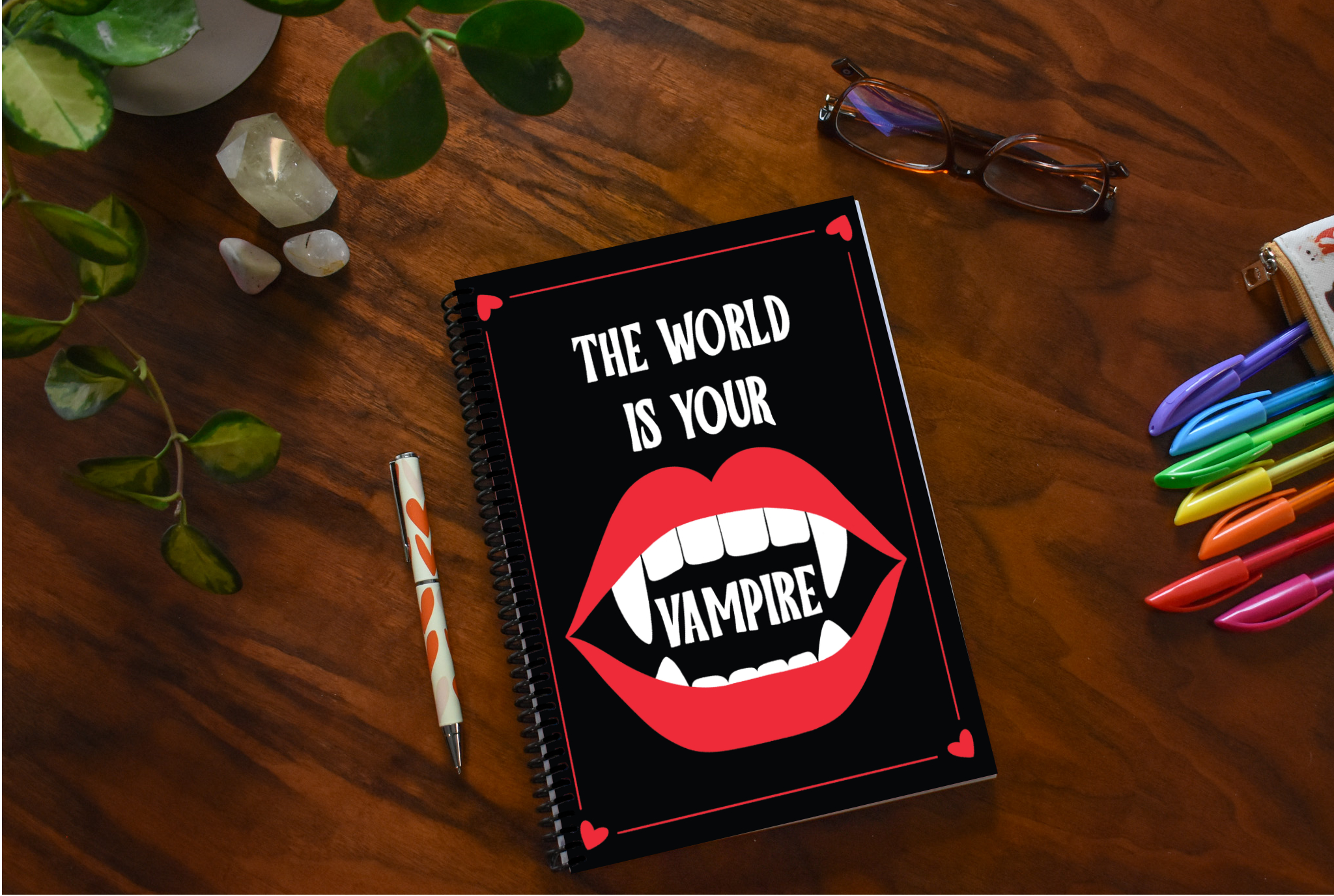 Vampire - 2026/27 Undated 52-Week Goal Planner